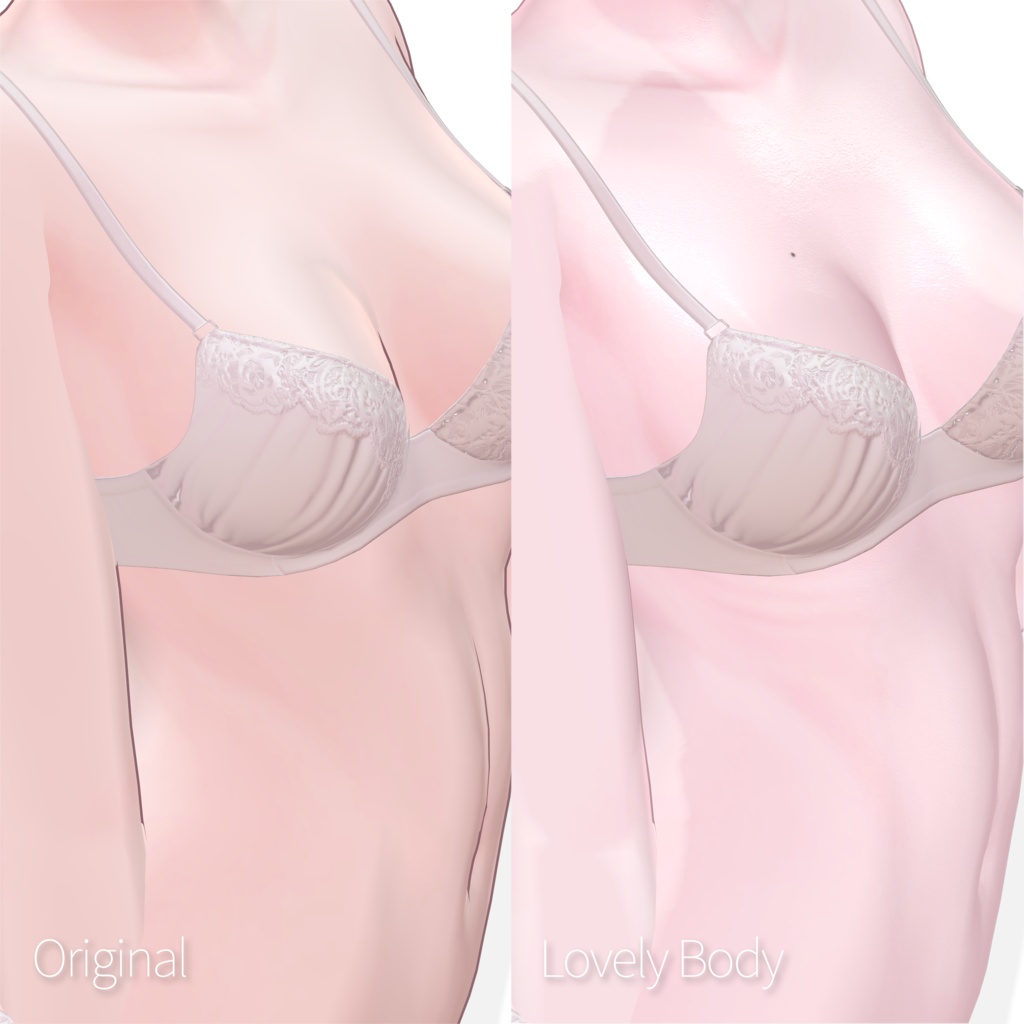 【SALE】📸「輝夜専用」🤍 kaguya Textures FullPack (3 Eyes, MakeUp, Body, Tongue, ACC, GIFT)