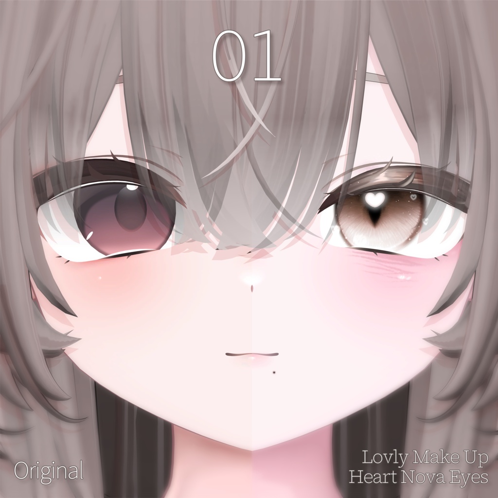 【SALE】📸「輝夜専用」🤍 kaguya Textures FullPack (3 Eyes, MakeUp, Body, Tongue, ACC, GIFT)