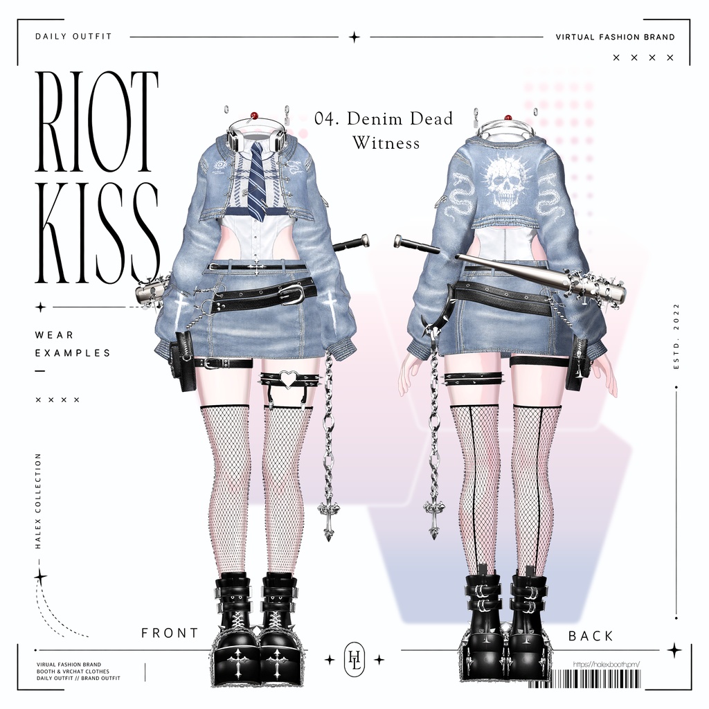 【SALE】 🖤RIOT † KISS🖤 「23アバター対応」