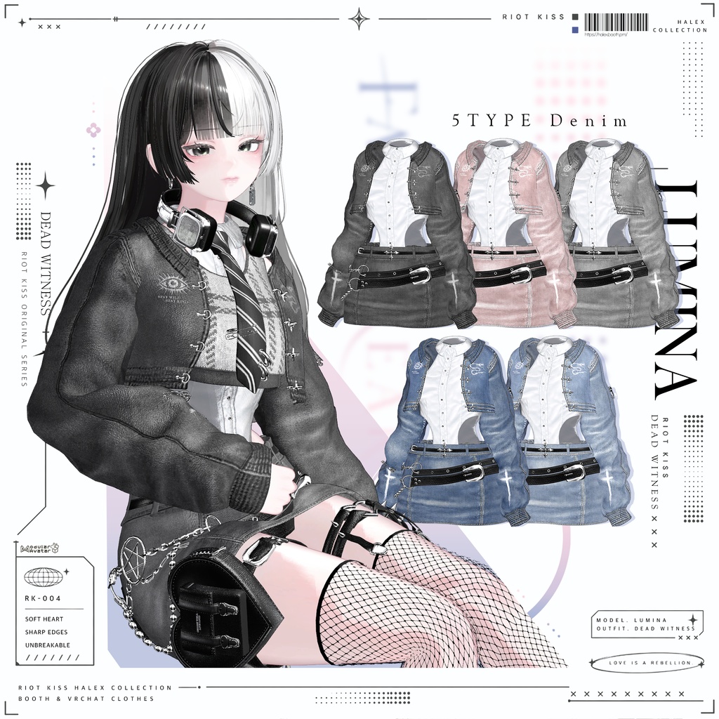 【SALE】 🖤RIOT † KISS🖤 「23アバター対応」