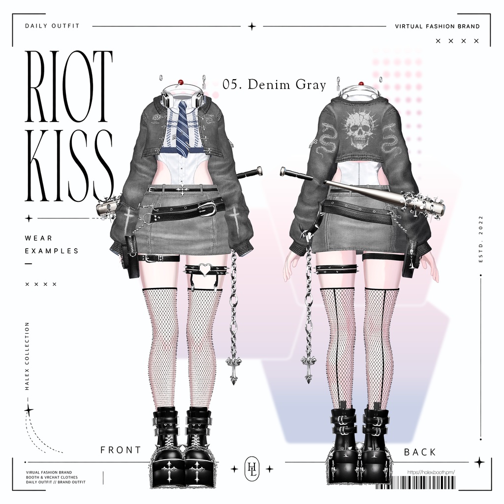 【SALE】 🖤RIOT † KISS🖤 「23アバター対応」