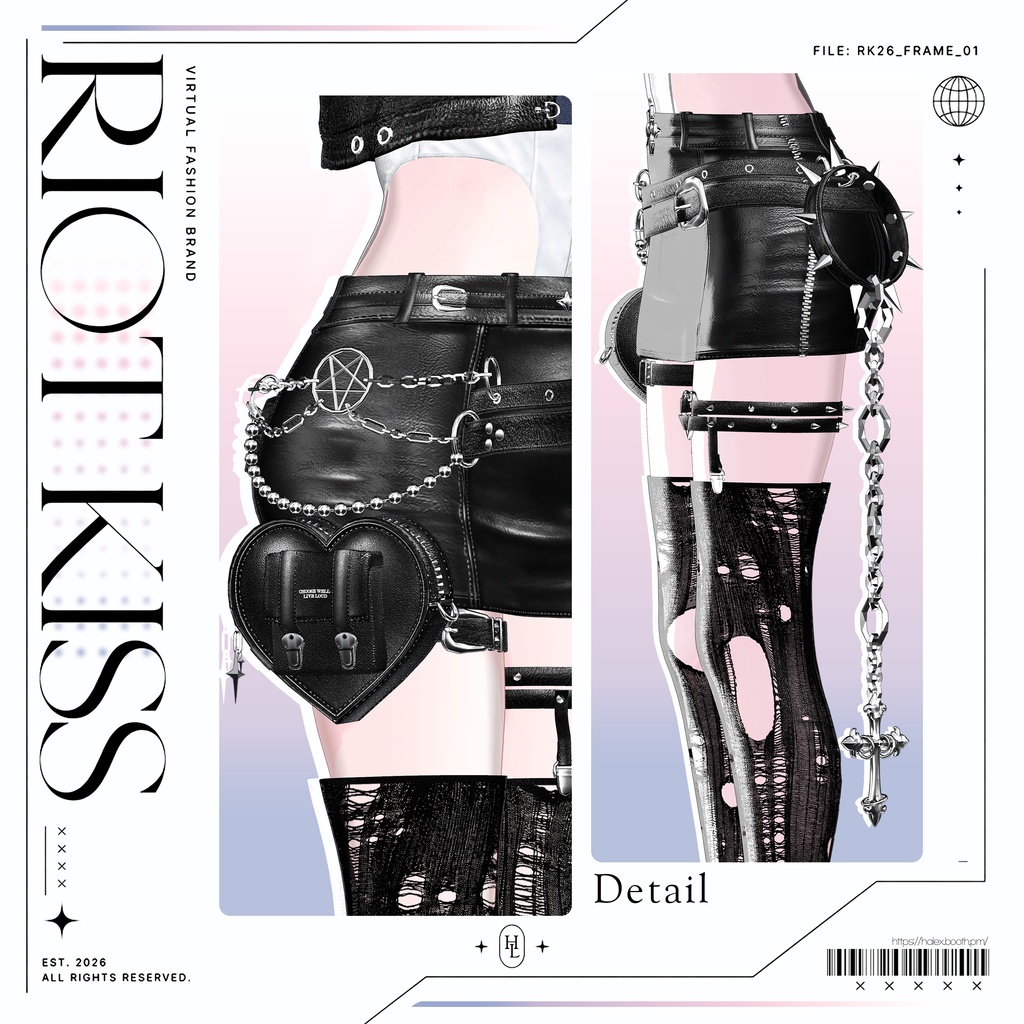 【SALE】 🖤RIOT † KISS🖤 「23アバター対応」