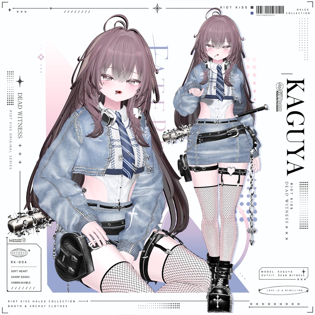 【SALE】 🖤RIOT † KISS🖤 「23アバター対応」