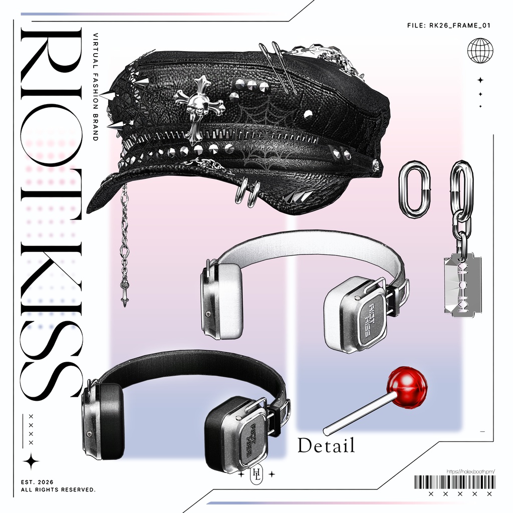 【SALE】 🖤RIOT † KISS🖤 「23アバター対応」
