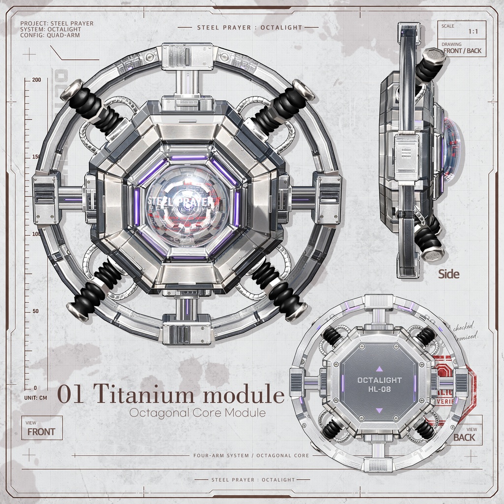 【SALE】⚙️STEEL PRAYER ✦ OCTA//LIGHT🎇「22アバター対応」