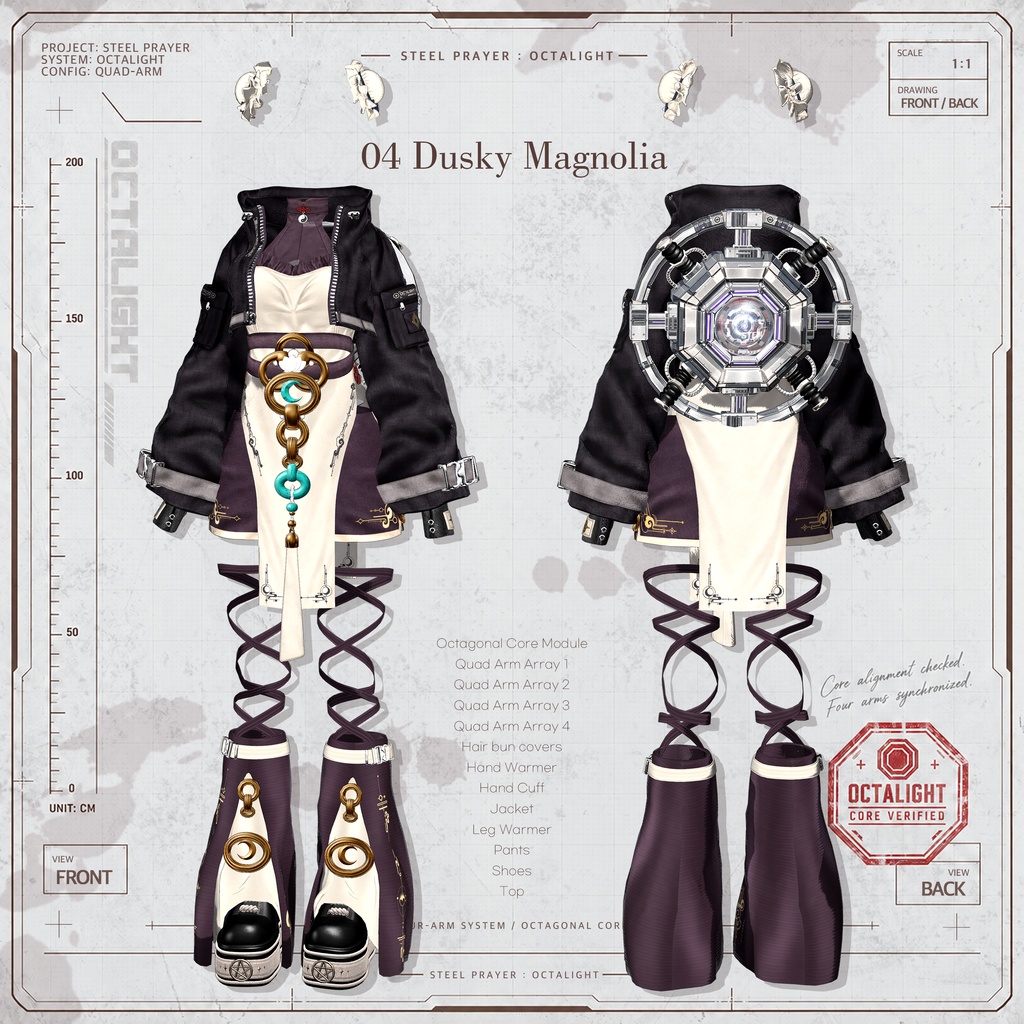 【SALE】⚙️STEEL PRAYER ✦ OCTA//LIGHT🎇「22アバター対応」