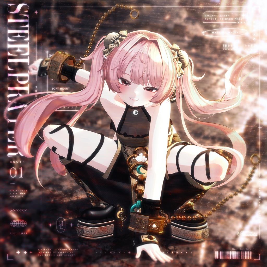 【SALE】⚙️STEEL PRAYER ✦ OCTA//LIGHT🎇「22アバター対応」