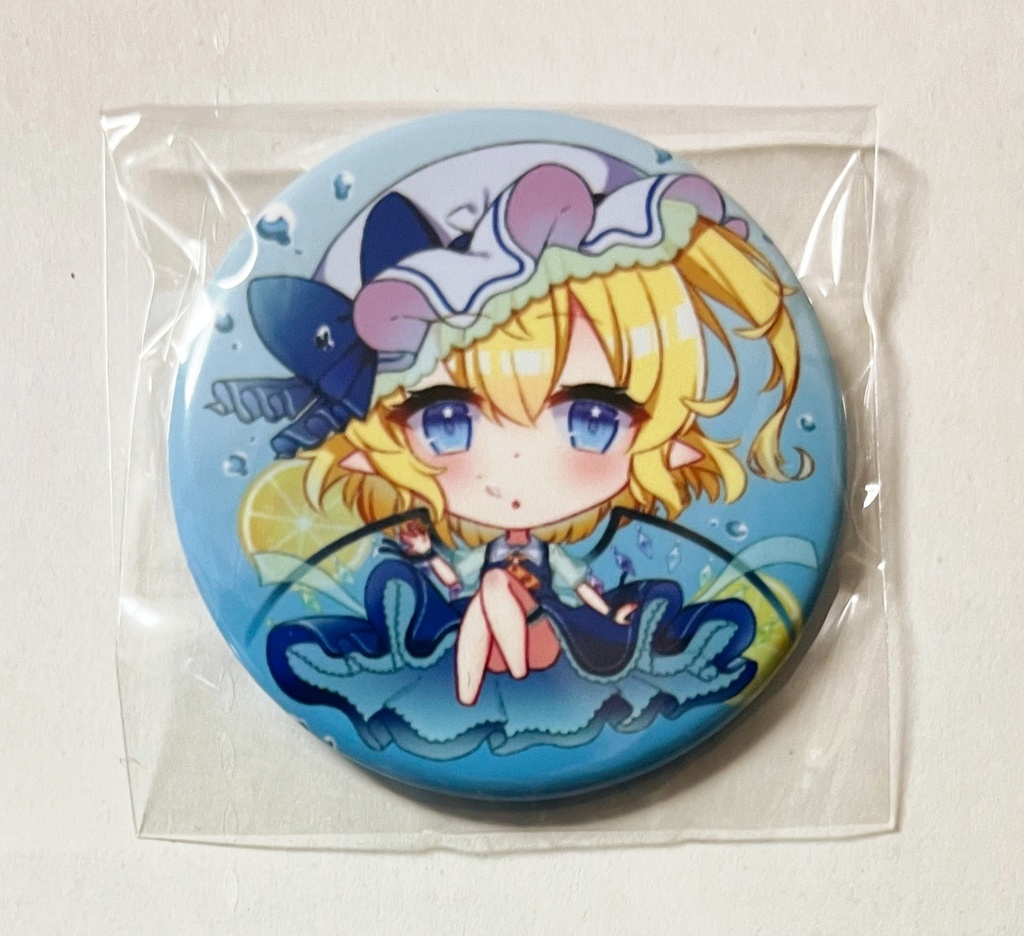 青フラン 缶バッジ