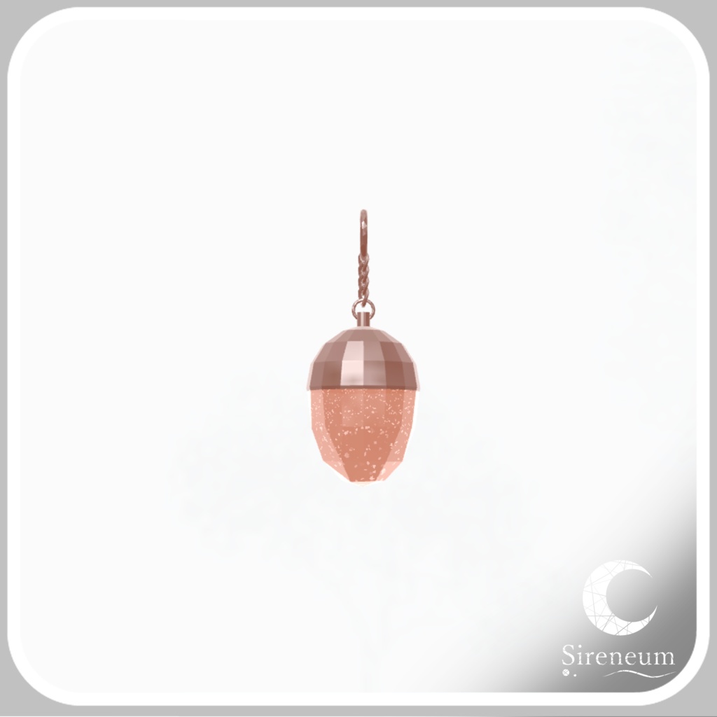 【MA対応】Acorn Earring