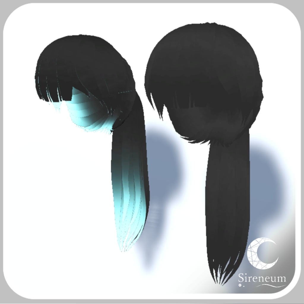 【MA対応】SireneumSimplePonyTail 【髪型】