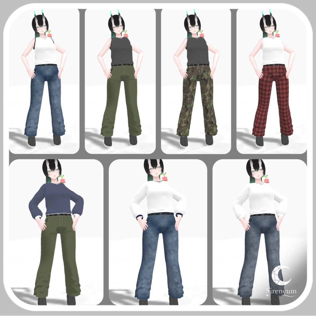 【MA対応】SimpleShirt&Pants