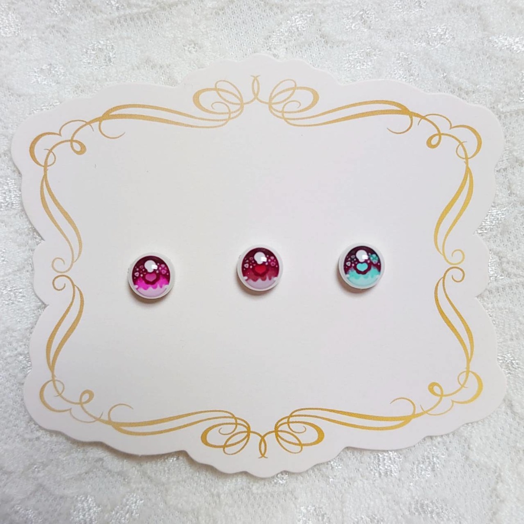 【8mmレジンアイ】めるてぃチョコレート【B級品】