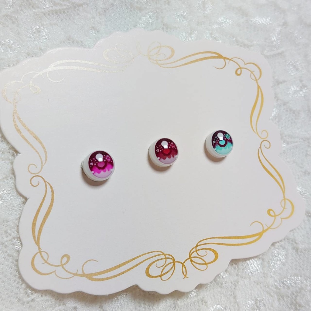 【8mmレジンアイ】めるてぃチョコレート【B級品】