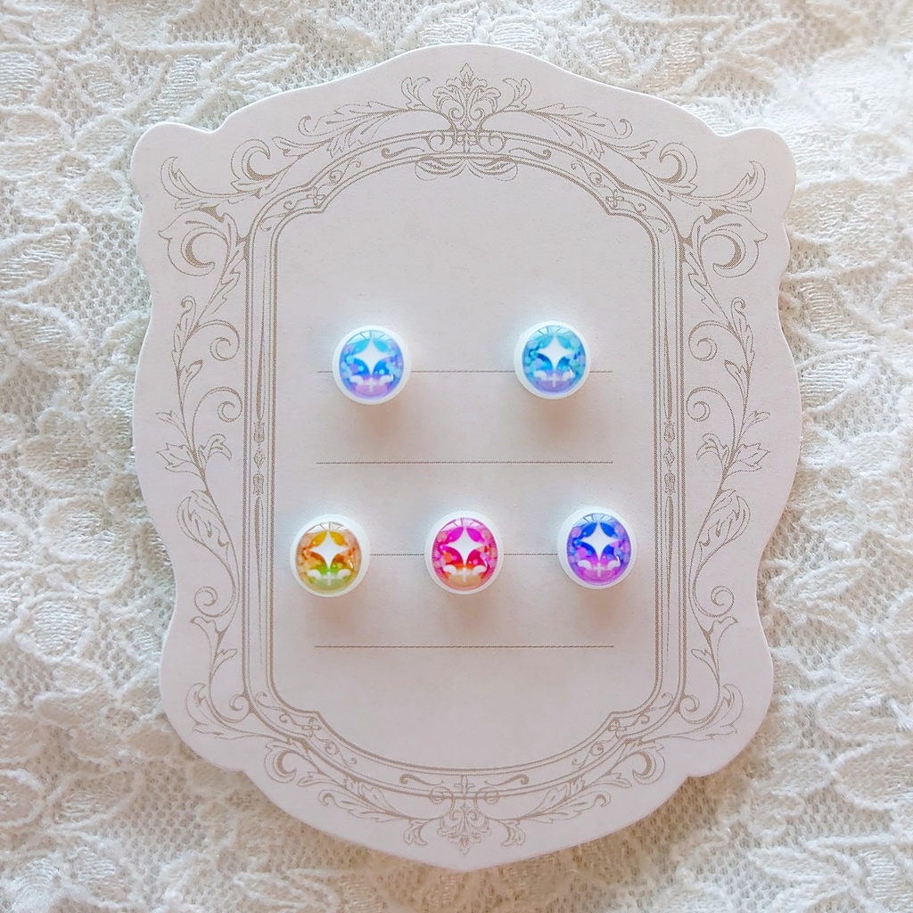 【8mmレジンアイ】ステラ・エンジェル【B級品】