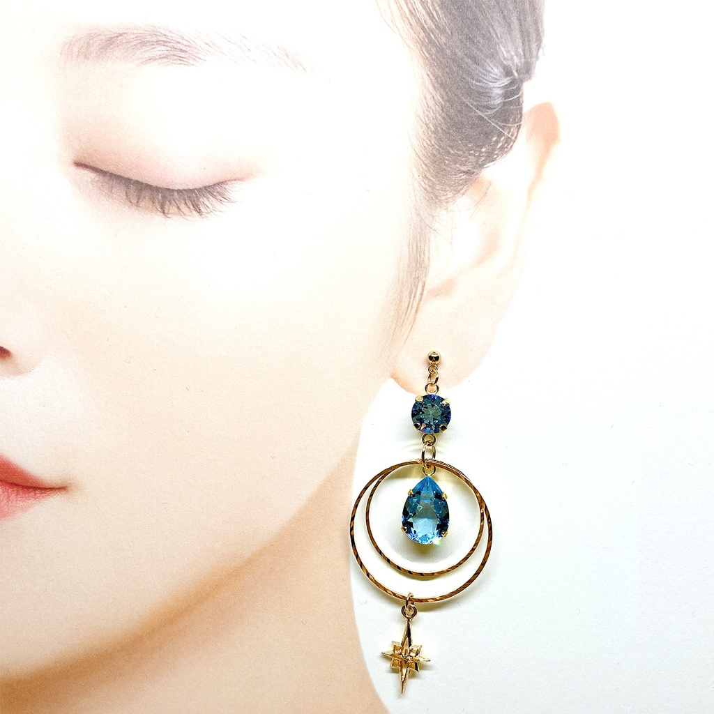 『藍色夏恋』イメージピアス