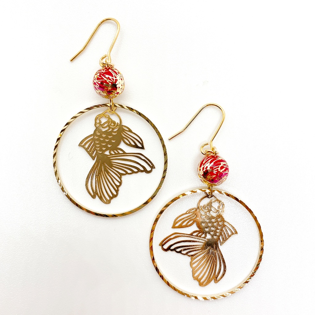 『金魚鉢の中の恋』イメージピアス・イヤリング