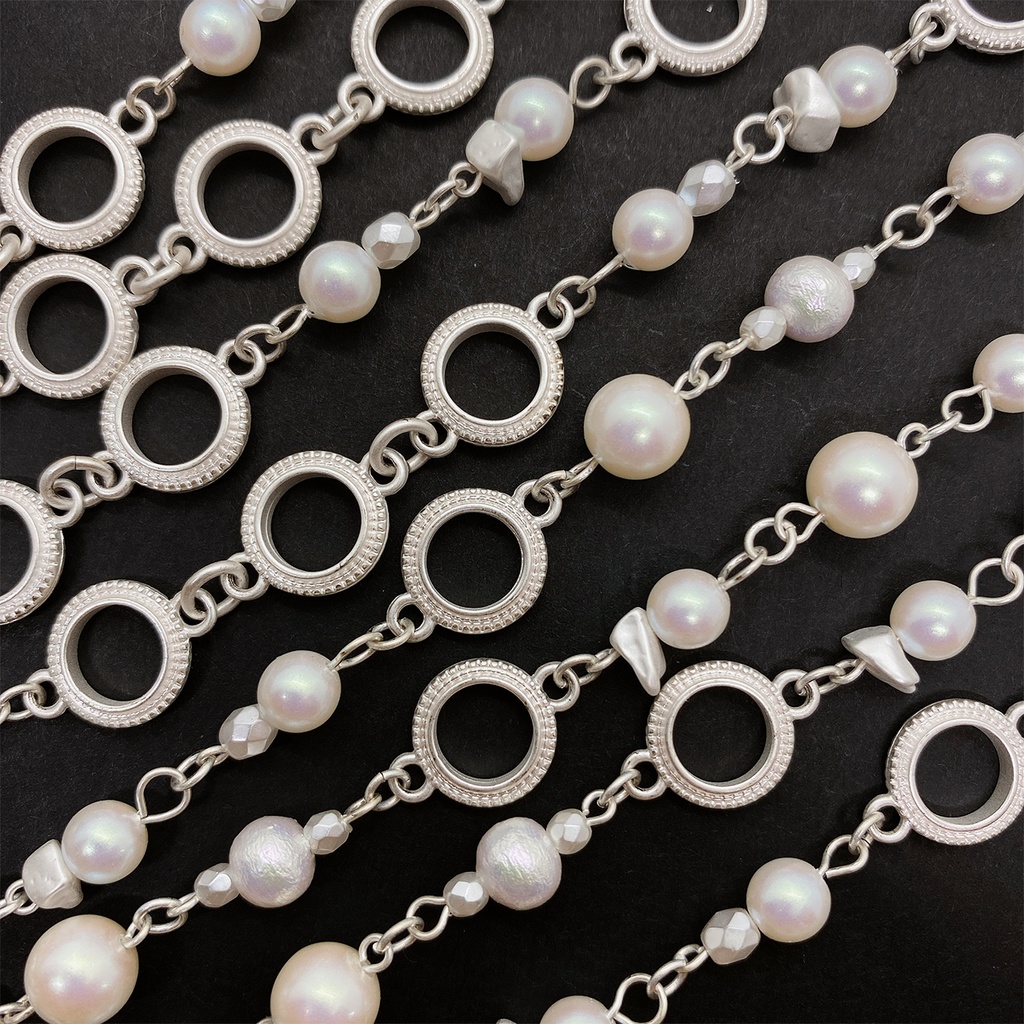 『白いリボン』イメージブレスレット