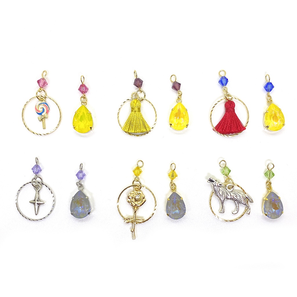 【ヒプマイ】全キャラクター イメージピアス(イヤリング交換可)