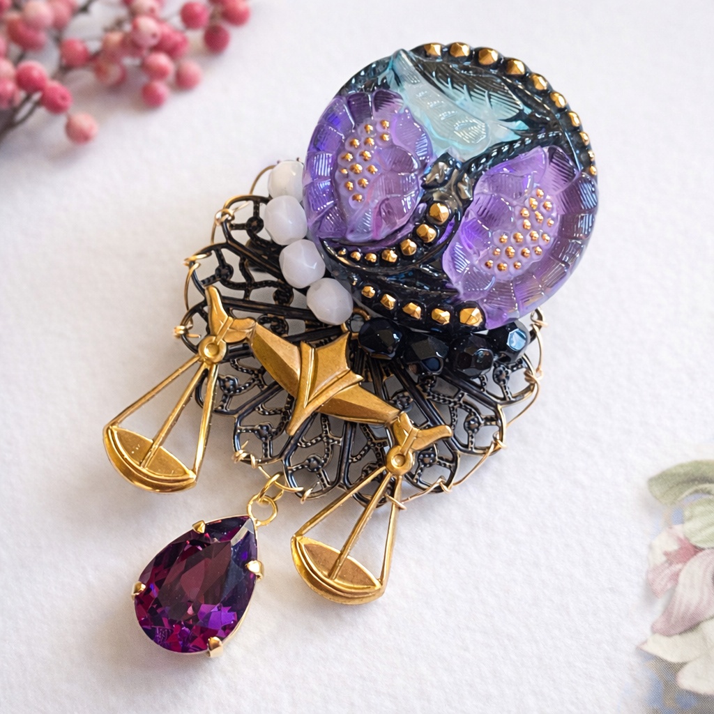 天国獄イメージブローチ