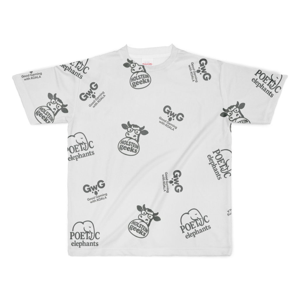 フルグラフィックTシャツ_feat.draft animals
