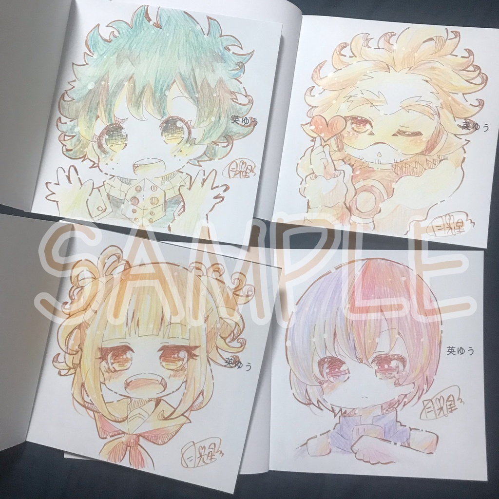 ヒロアカ イラスト本 英雄