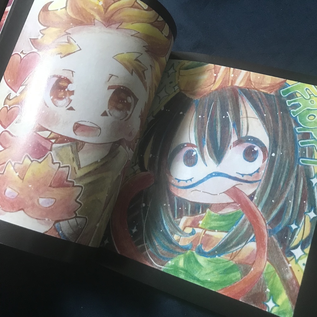 ヒロアカ イラスト本 英雄