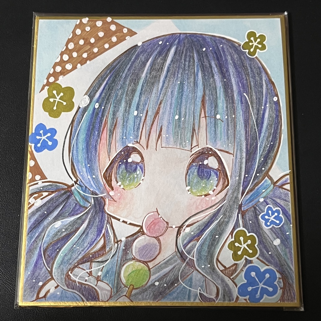 小色紙 リコリコ  井ノ上たきな