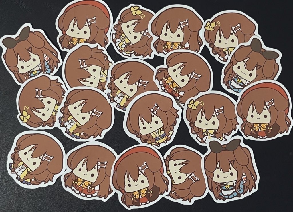 ころね増殖中シール