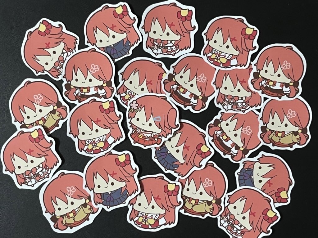 みこち増殖中シール