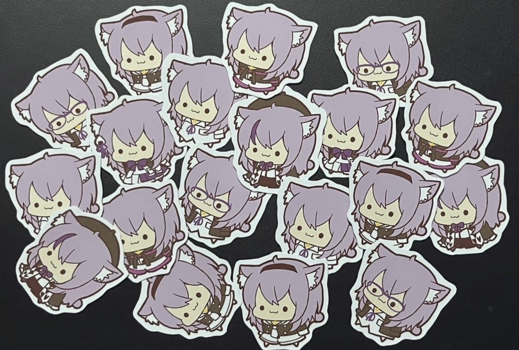 おかゆ増殖中シール