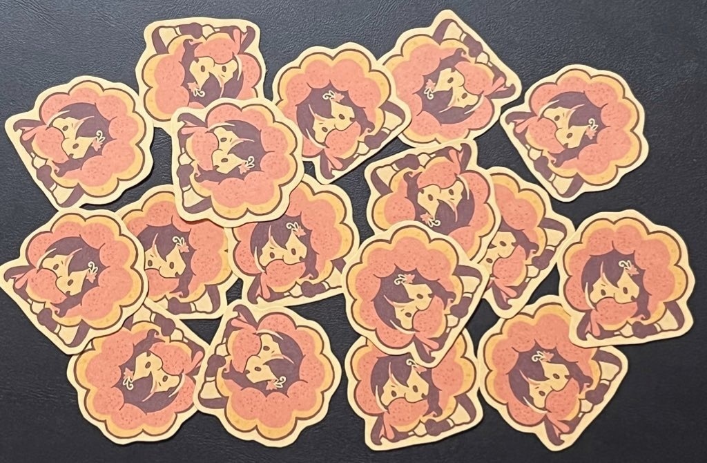 ドーナツ化計画中 ① シール