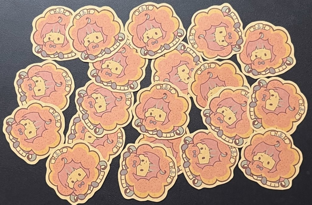 ドーナツ化計画中 ① シール