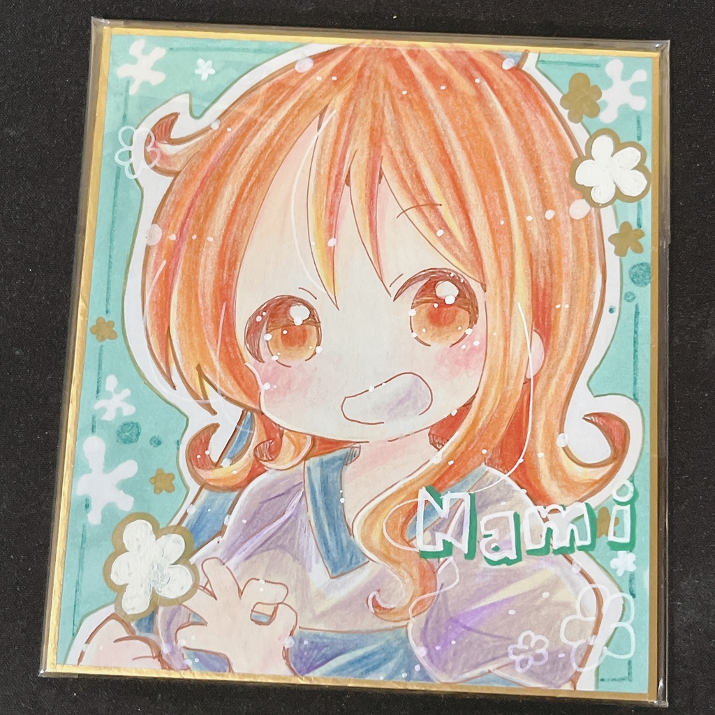 小色紙 ワンピース ナミ