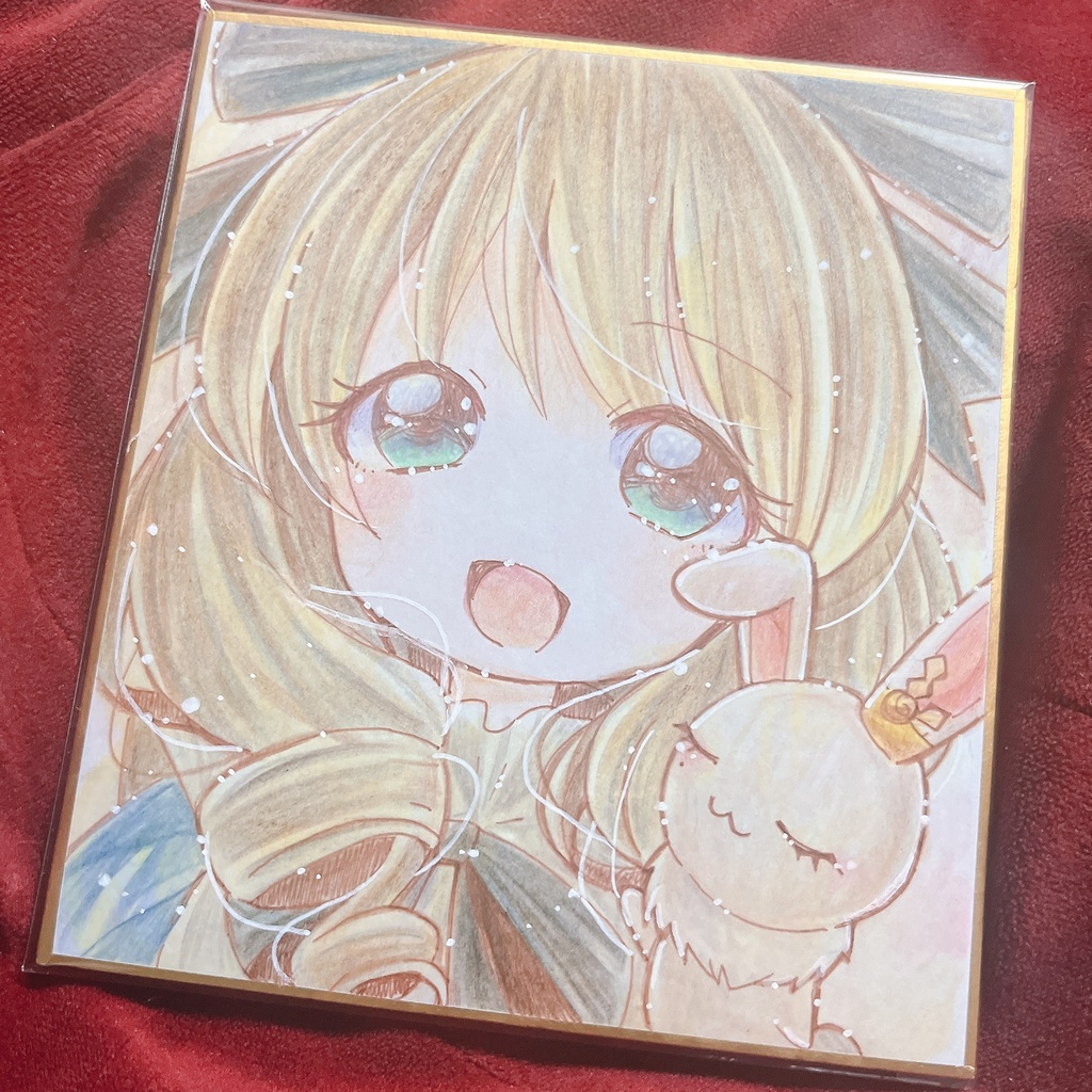 小色紙 CCさくら 秋穂&モモ