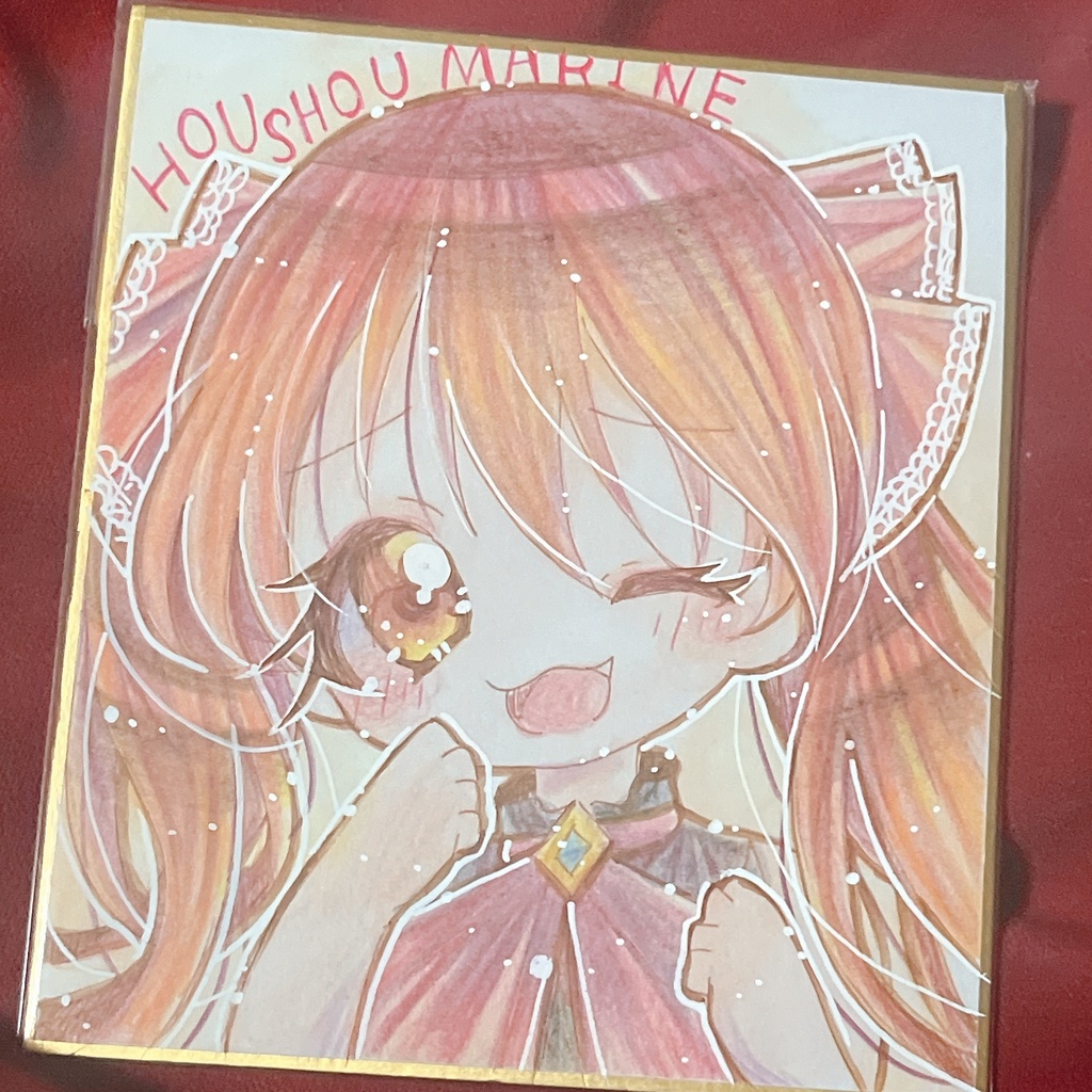 小色紙 宝鐘マリン
