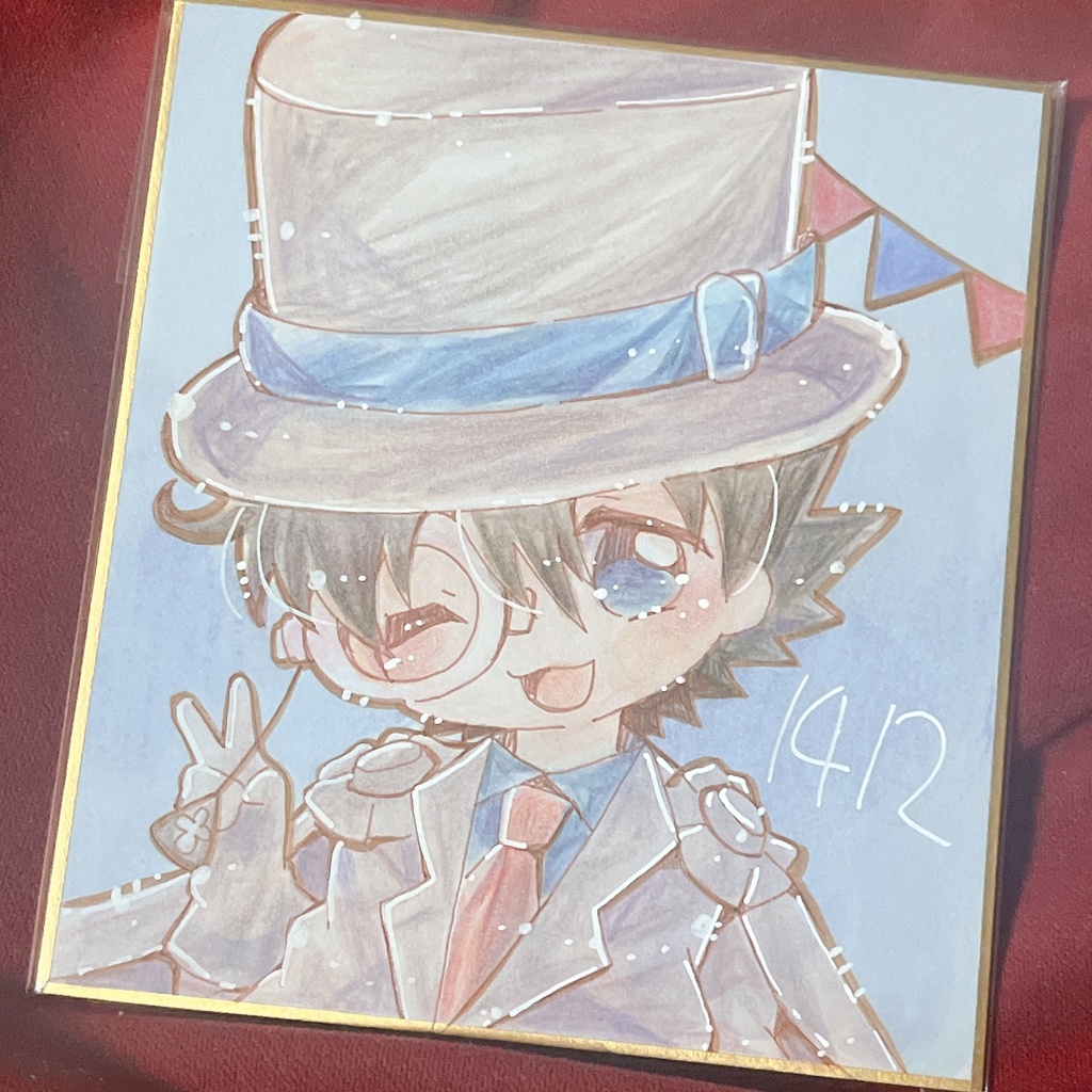 小色紙 コナン 怪盗キッド