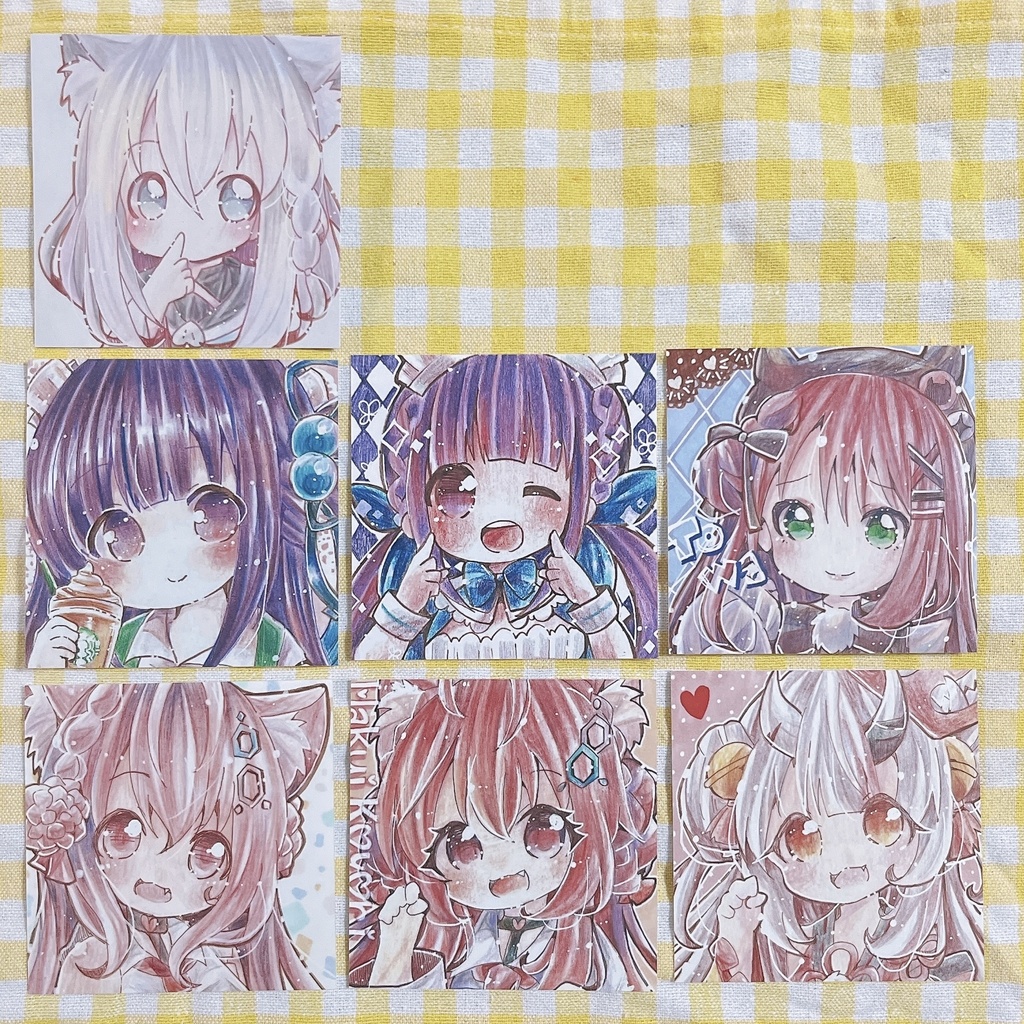 複製色紙 ホロライブ ③ セット