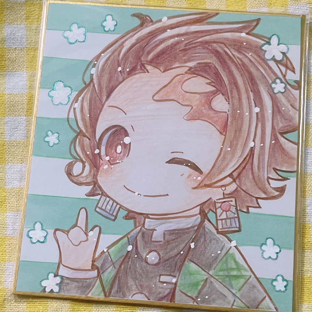 小色紙 鬼滅の刃 竈門炭治郎