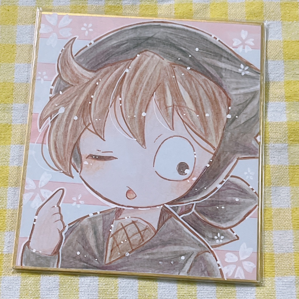 小色紙 忍たま 土井半助