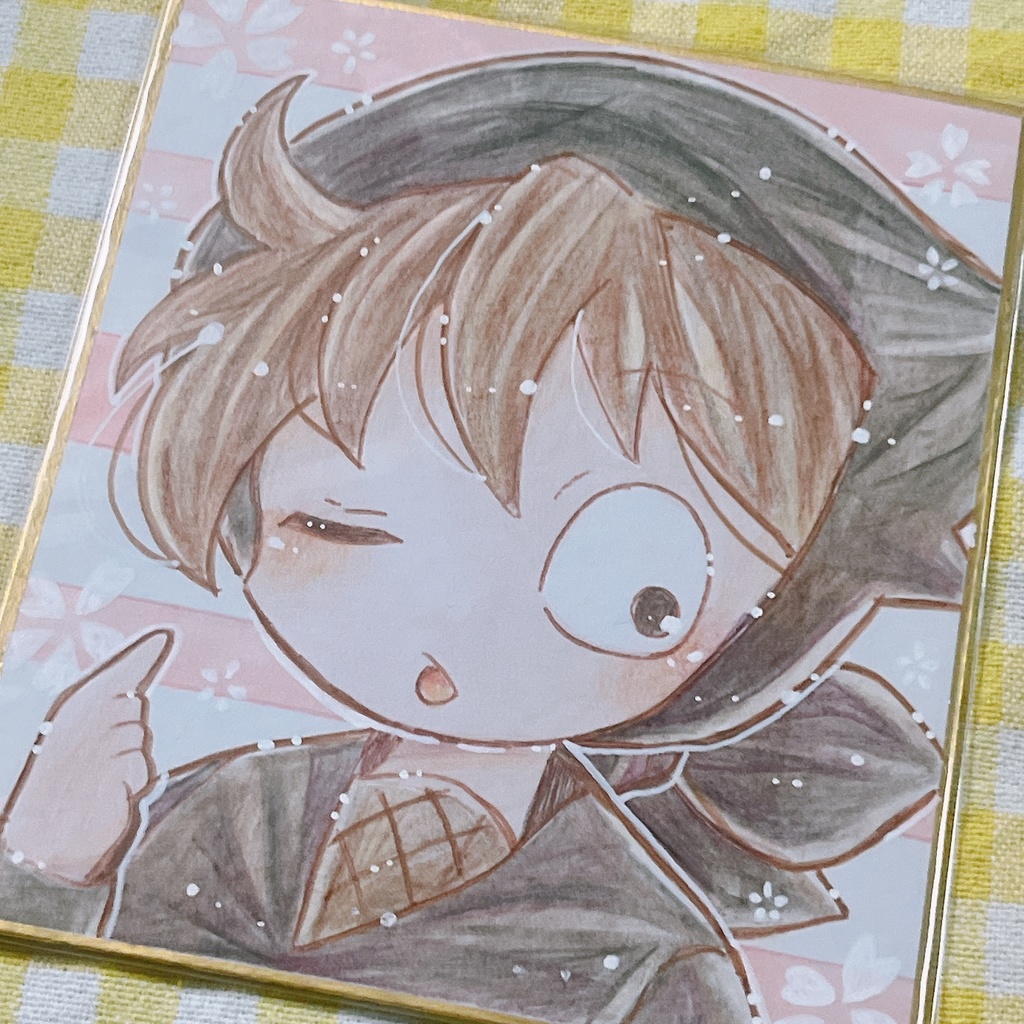 小色紙 忍たま 土井半助