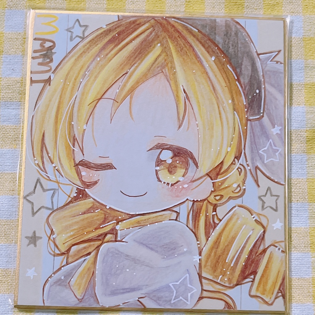 小色紙 まどマギ 巴マミ