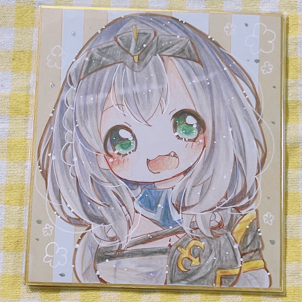 小色紙 白銀ノエル