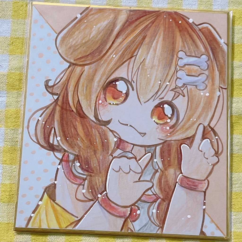 小色紙 戌神ころね