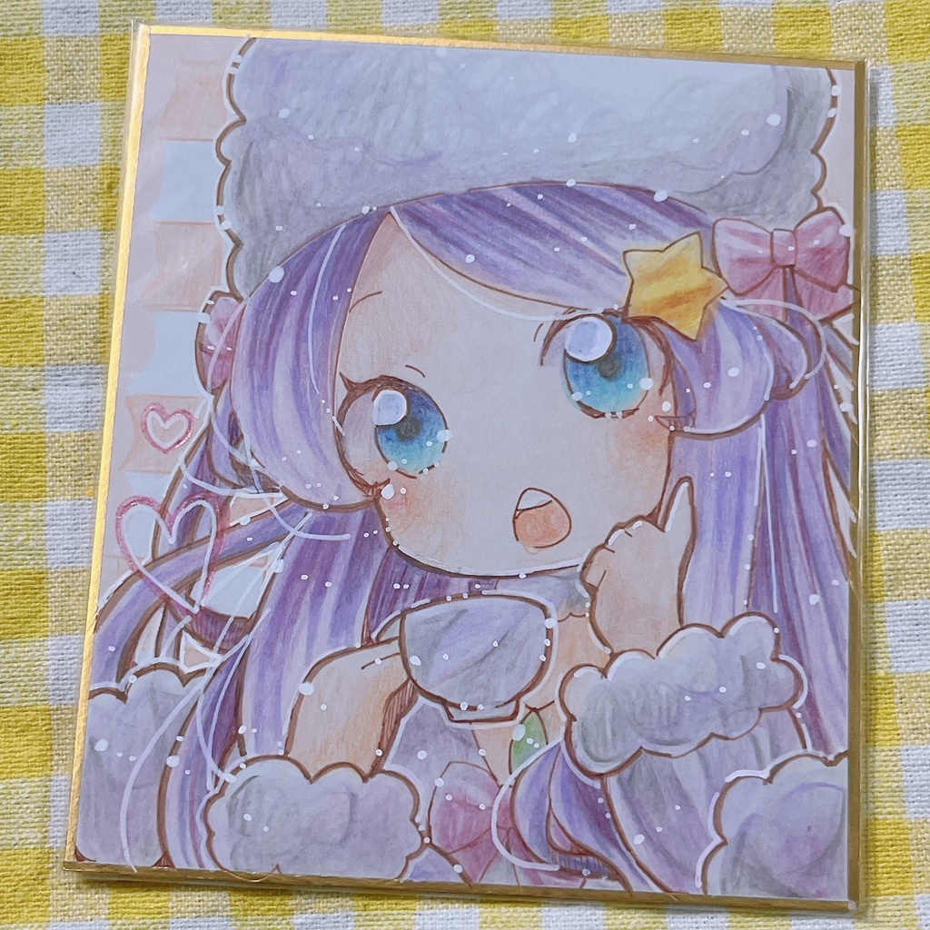 小色紙 リゼロ アナスタシア