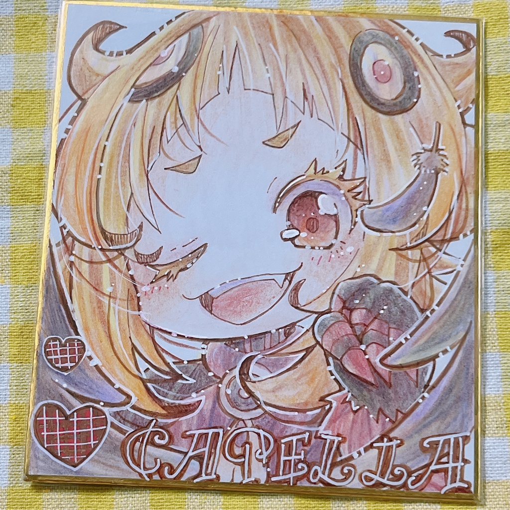 小色紙 リゼロ カペラ