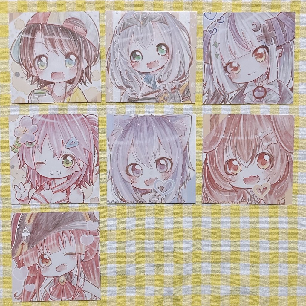 複製色紙 ホロライブ ④ セット