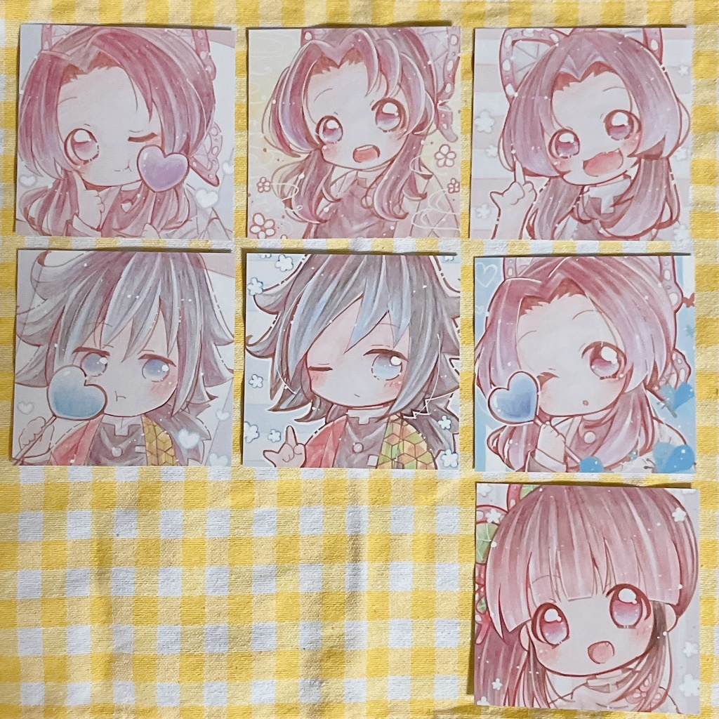 複製色紙 鬼滅の刃 ① セット