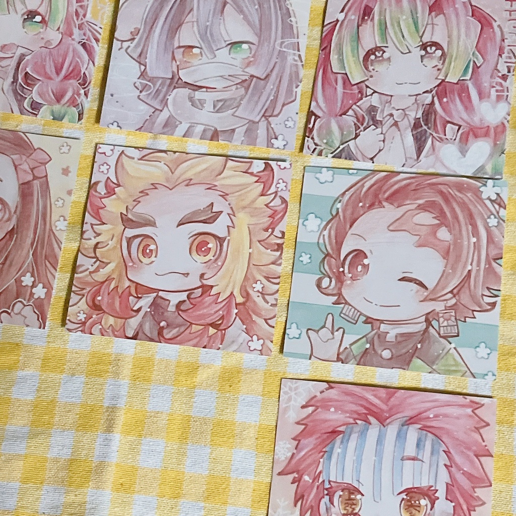 複製色紙 鬼滅の刃 ② セット