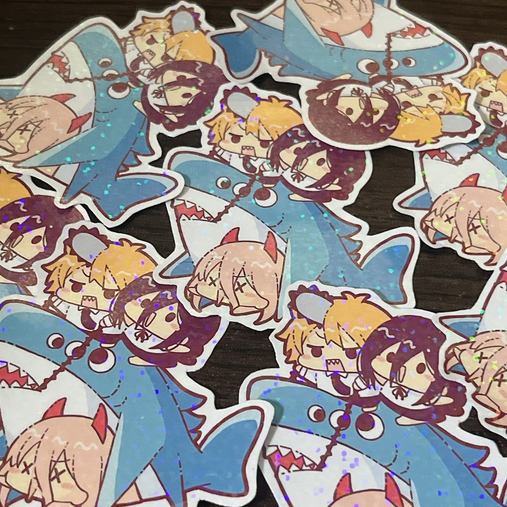 キラキラBIGシール チェンソーマン