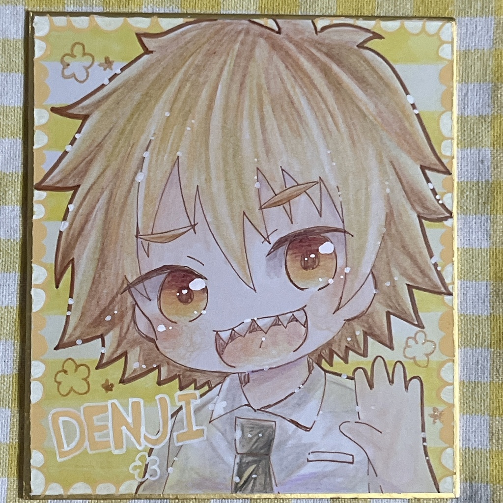 小色紙 チェンソーマン デンジ